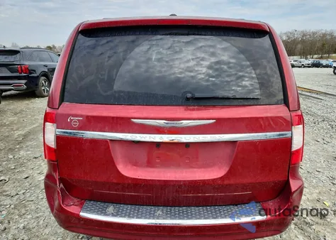 2014 Chrysler Town & Country Touring из США, поврежденный, VIN 2C4RC1BG1ER165552